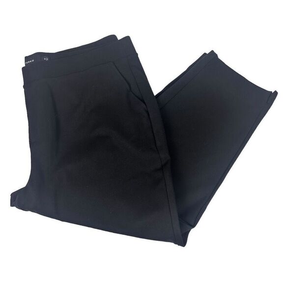 Torrid Black Pants Slacks Pull On size 4R - Picture 3 of 7